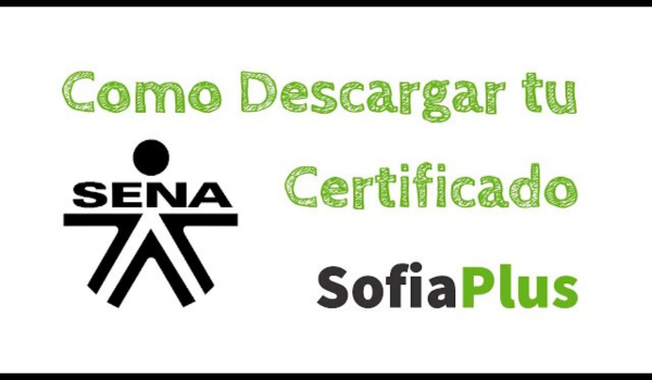 Descargar certificado Sena Sofia Plus
