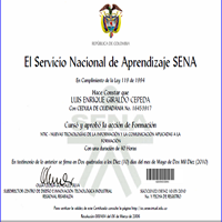Los Certificados del Sena