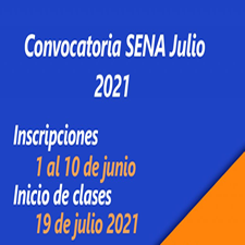 Inscripciones del Sena convocatoria junio 2021