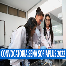 Nueva Convocatoria presencial Sena 2022